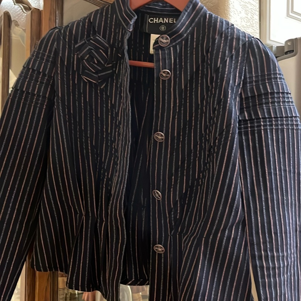 Chanel denim top